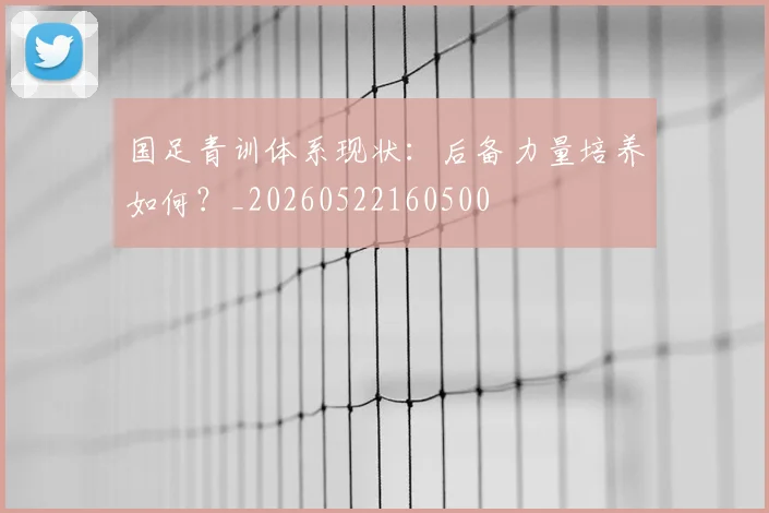 国足青训体系现状:后备力量培养如何?_20260522160500